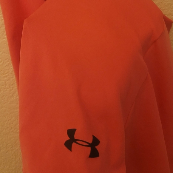 Neon Pink Racer Back Under Armour Shirt Size Small - Picture 3 of 5